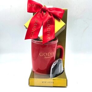 Godiva Rich Hot Cocoa and Souvenir Gift Mug Set